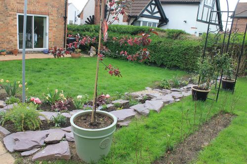 Click Here To Enlarge This Photo Of Bespoke Slate Rockery Creation