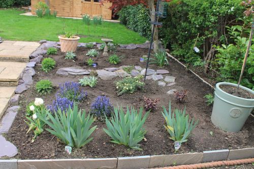 Click Here To Enlarge This Photo Of Bespoke Slate Rockery Creation