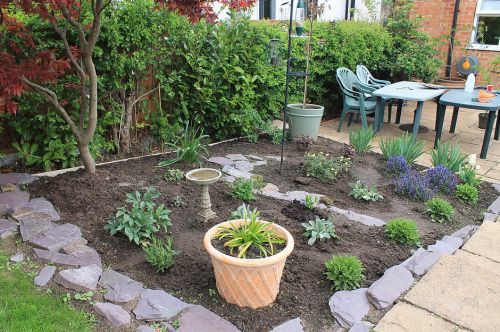 Click Here To Enlarge This Photo Of Bespoke Slate Rockery Creation