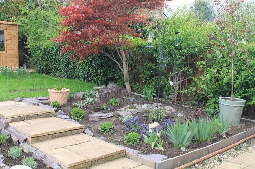 Click Here To Enlarge This Photo Of Bespoke Slate Rockery Creation