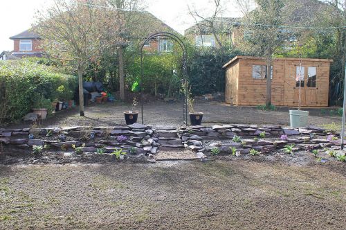 Click Here To Enlarge This Photo Of Bespoke Slate Rockery Creation