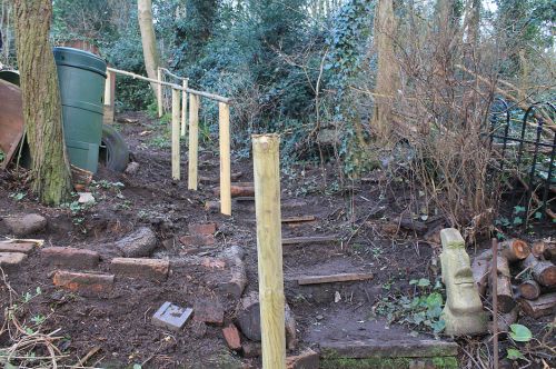 Click Here To Enlarge This Photo Of Woodland Stairway