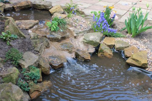 Click Here To Enlarge This Photo Of Paved Garden Redesign & Pond Creation