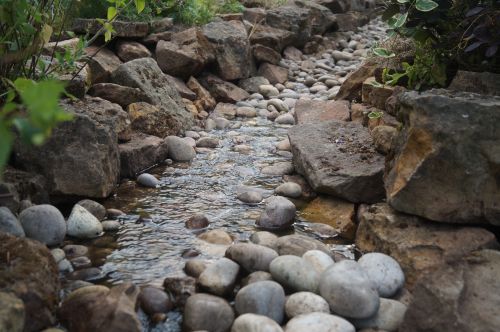 Click Here To Enlarge This Photo Of Wildlife pond&comma; large stream and waterfall