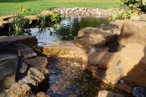 Click Here To Enlarge This Photo Of Three ponds, stream and large waterfall