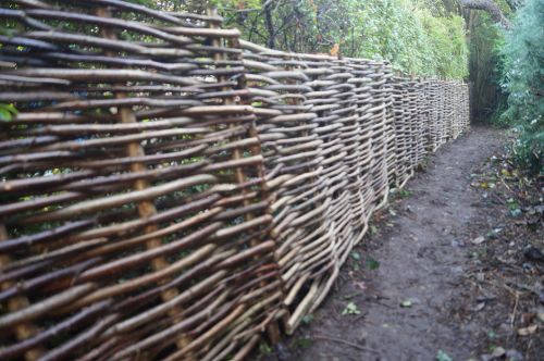 Click Here To Enlarge This Photo Of Hazel Fencing